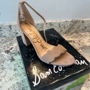 Sam Edelman Odila Camel block heels NEW